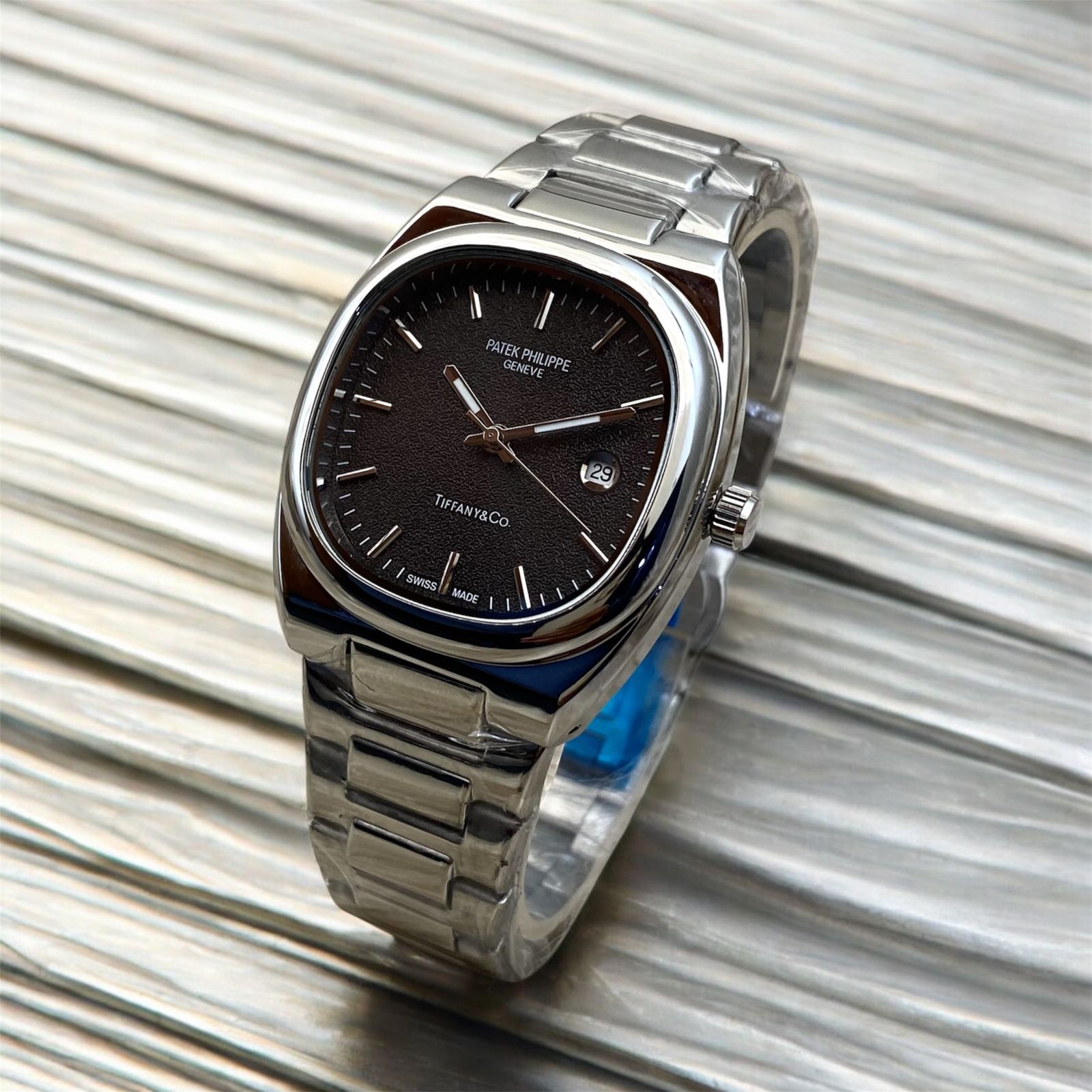 PATEK GENEVE TEXTURE DIAL - SILVER & BLACK - IW_315574-4